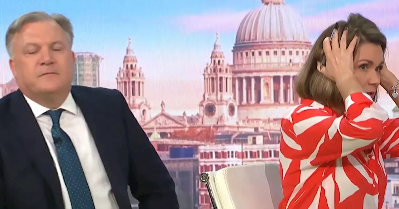 Susanna Reid gasps after Ed Balls 'cruel' act