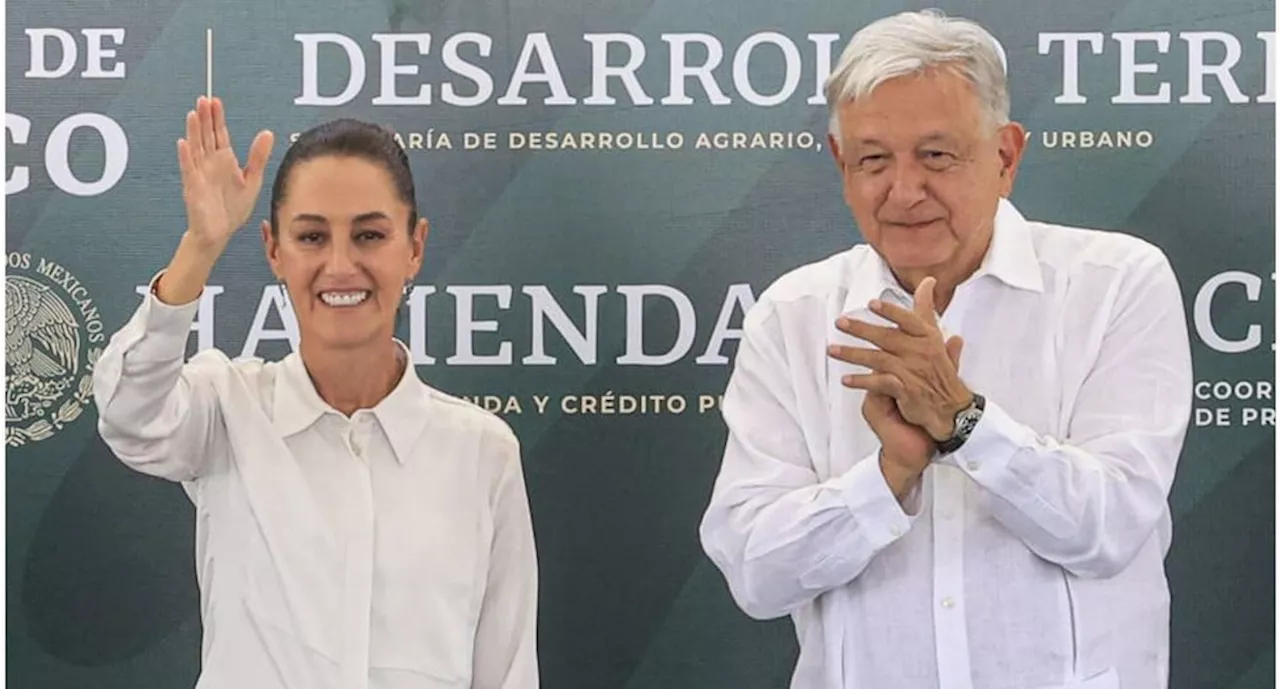 AMLO: Puede parecer exagerado, pero Claudia Sheinbaum va a ser de las mejores gobernantes del mundo