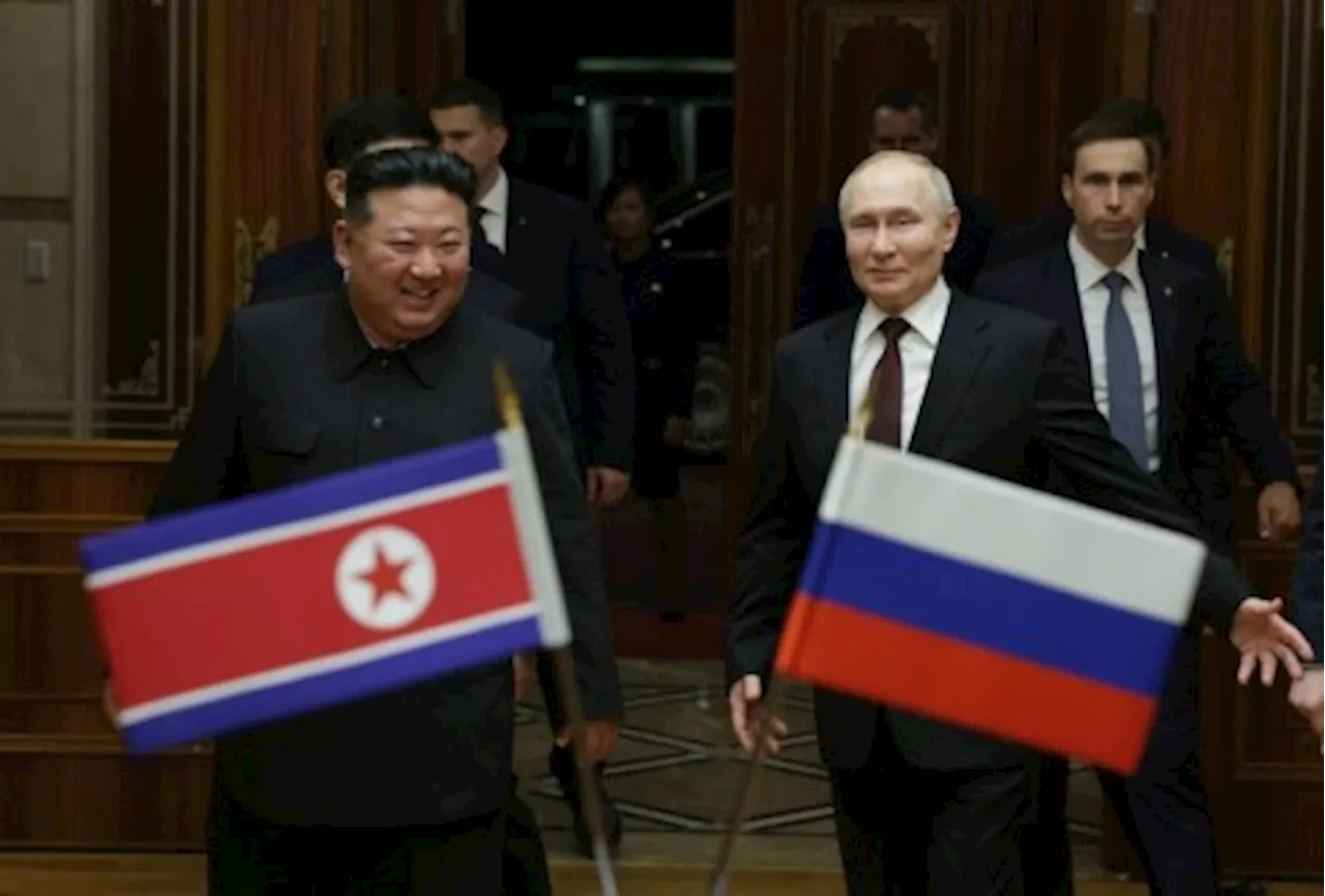 Putin enjoys red carpet welcome in North Korea