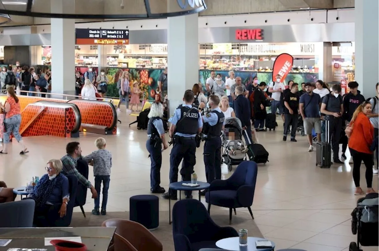 Messerstecher am Flughafen Köln/Bonn gestoppt