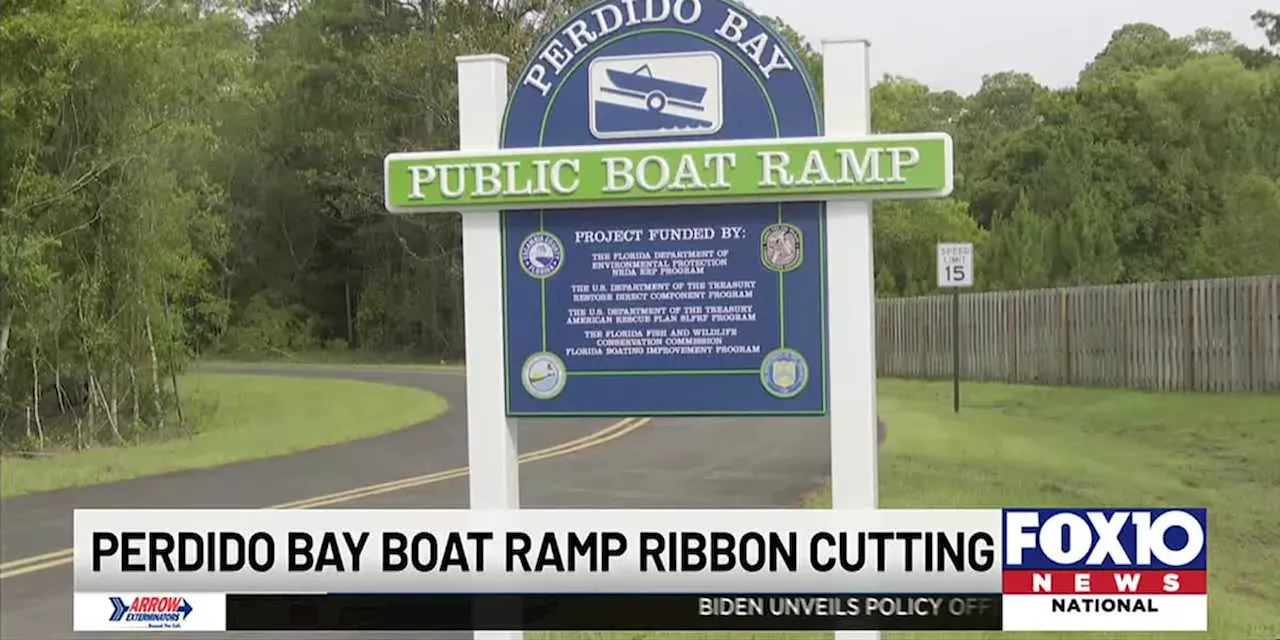 New Perdido Bay boat ramp opens in Pensacola