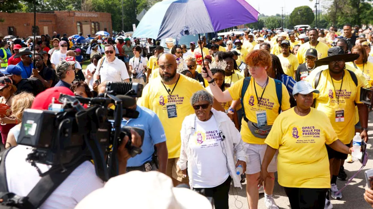 Grandmother of Juneteenth Opal Lee holds annual Walk for Freedom in Dallas