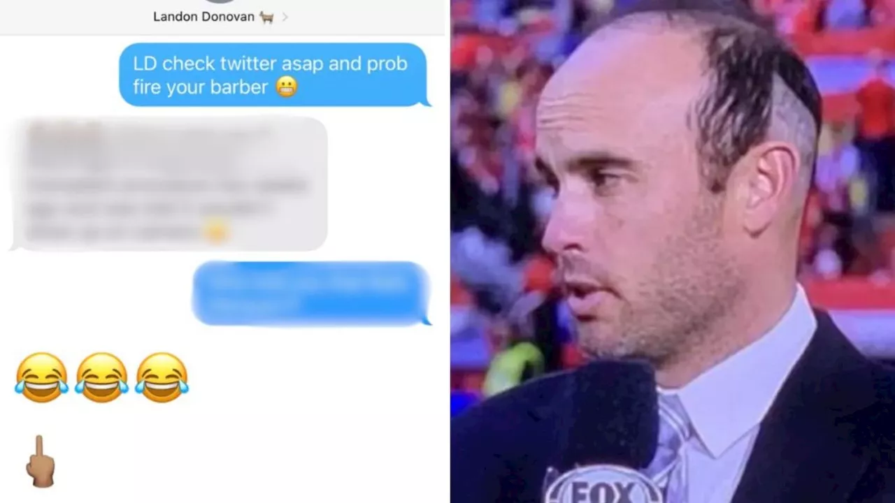 Text exposes hilarious truth behind viral football haircut