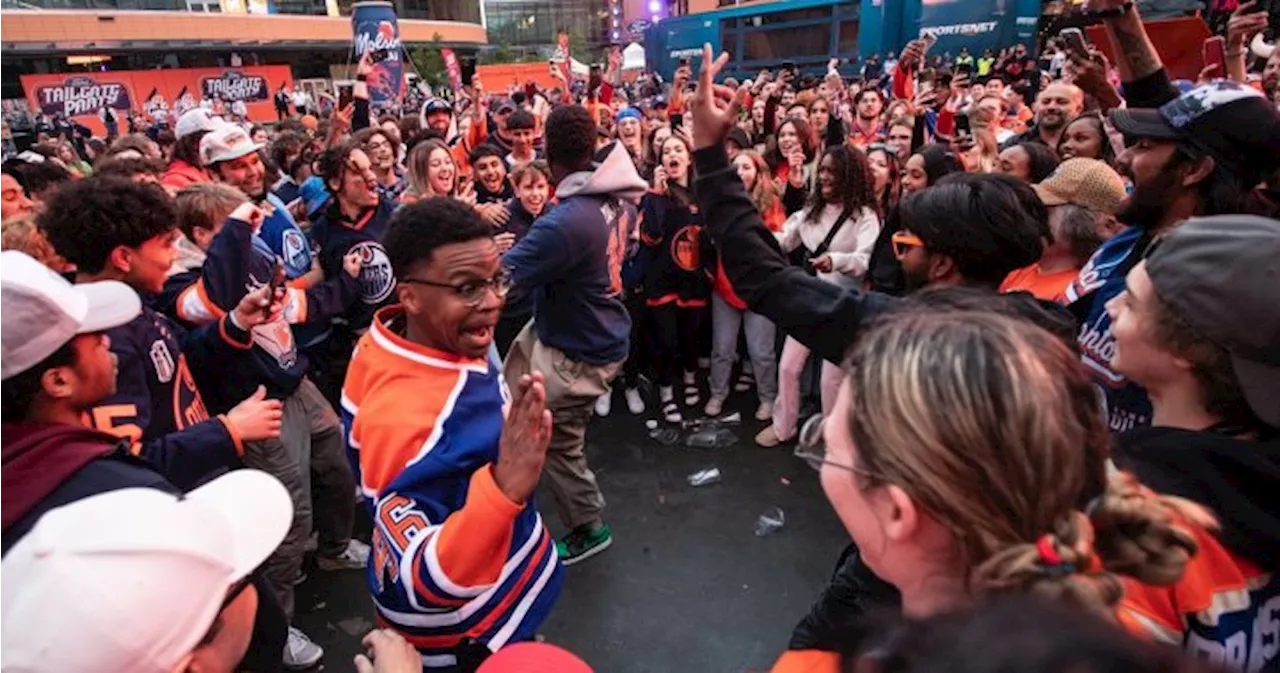 IN PHOTOS: Oilers fans’ confidence swelling as team drags Stanley Cup Final back to Edmonton