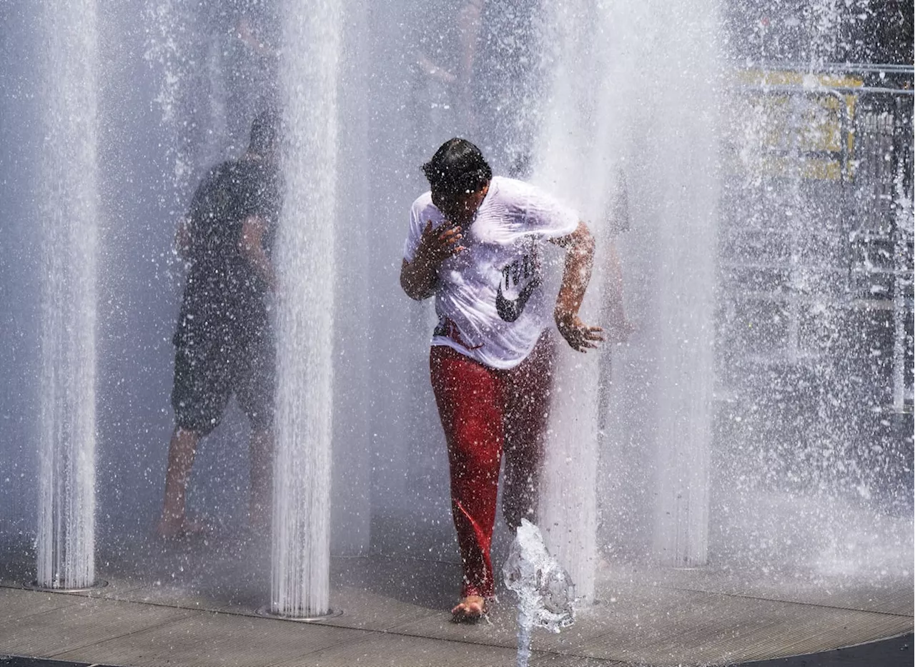 Environment Canada says extreme heat is continuing today in Ontario and Quebec