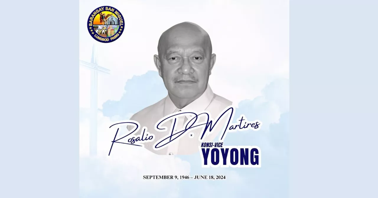 Olympian and former Pasig vice mayor Yoyong Martires passes away