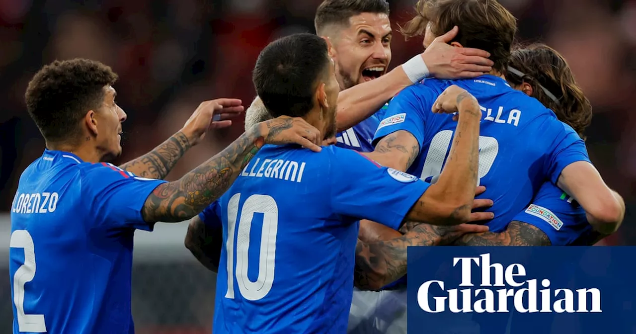 Maturing Nicolò Barella and Italy driven by pain of missing World Cup