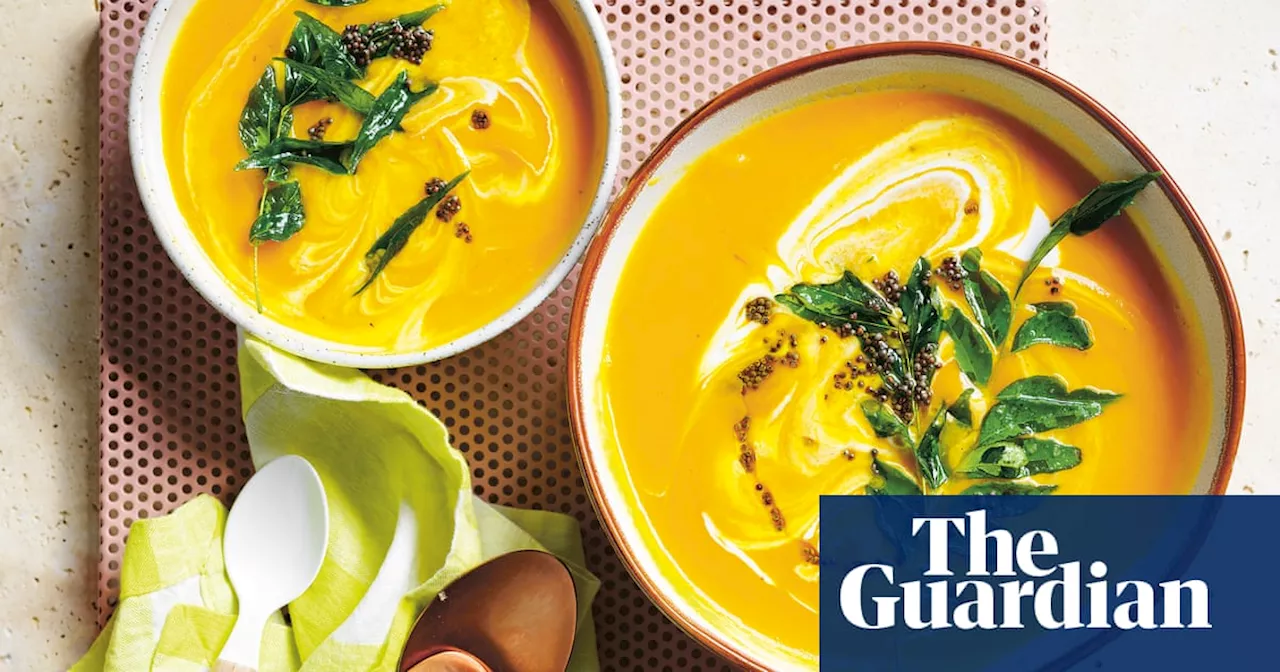 Orange crush: Alice Zaslavsky’s one-tray roast pumpkin, sweet potato and carrot soup recipe