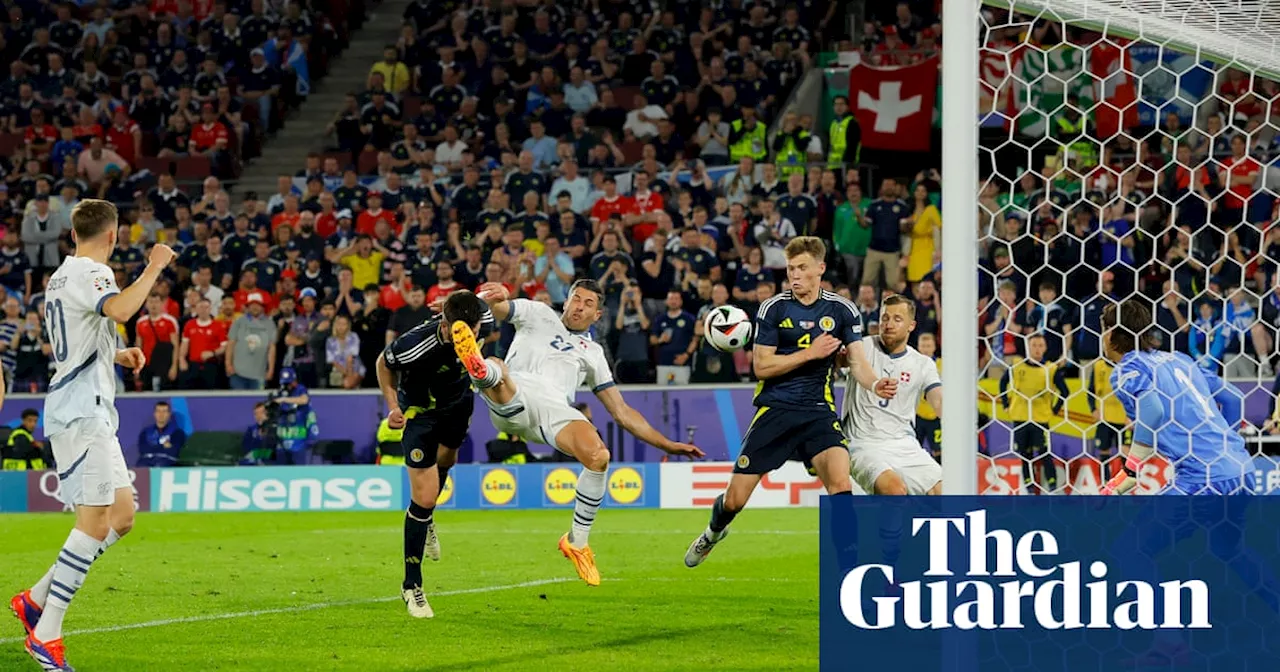 Scotland keep knockout hopes alive after battling draw with Switzerland