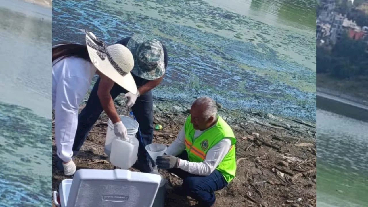 Edomex Sistema De Aguas De Atizap N De Zaragoza Analiza Presa Mad N Reportan Coloraci N Azul