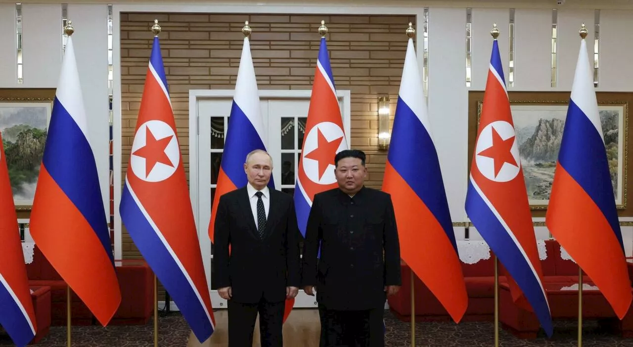 Putin in Corea del Nord, firmato patto di cooperazione: «Aiuto reciproco se due Paesi vengono aggrediti»