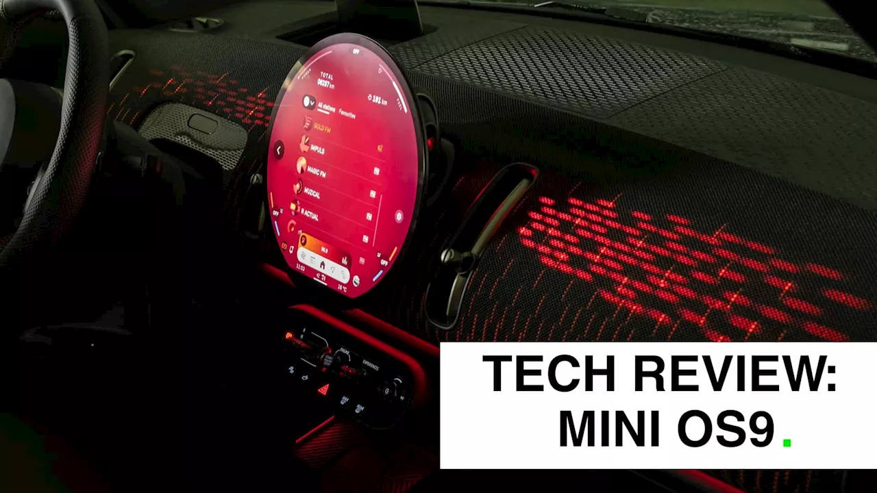 Mini Operating System 9: Round Screen And Android Automotive Impress