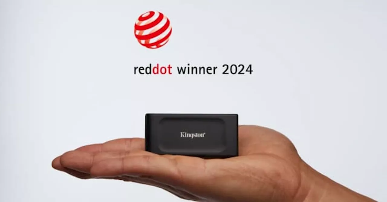 Kingston XS1000 ผลิตภัณฑ์ SSD แบบพกพา คว้ารางวัล Red Dot Award ประจำปี 2567 สาขาการออกแบบผลิตภัณฑ์