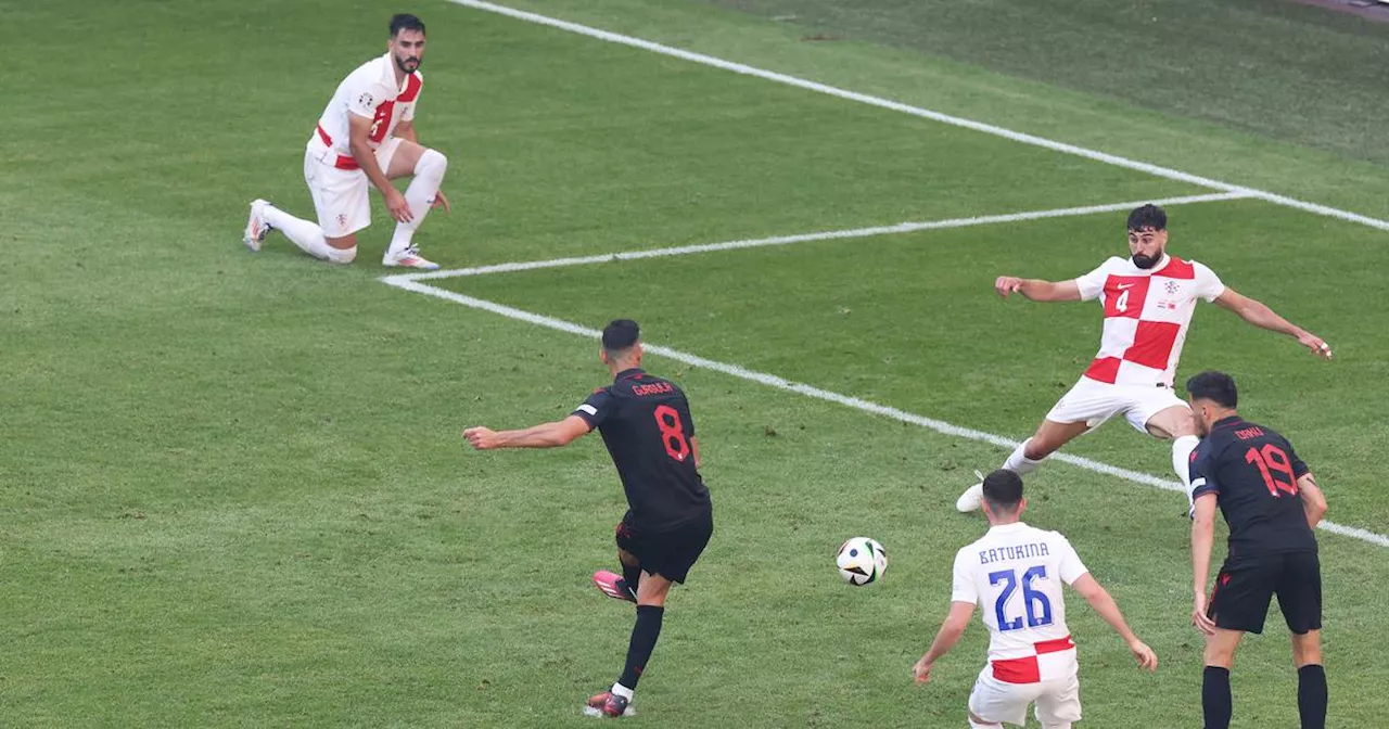 Klaus Gjasula goes from zero to hero as Albania snatch late draw against Croatia