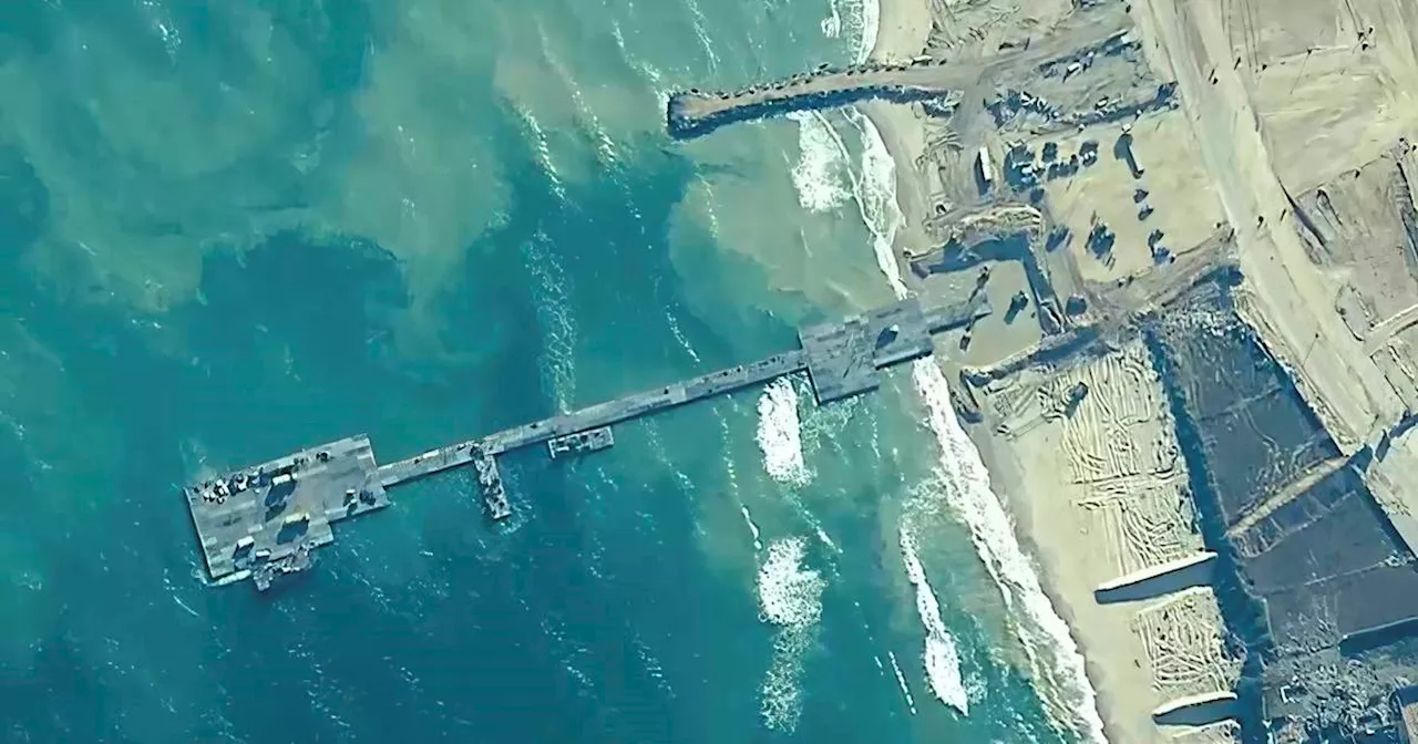 US set to close $230m floating pier in Gaza