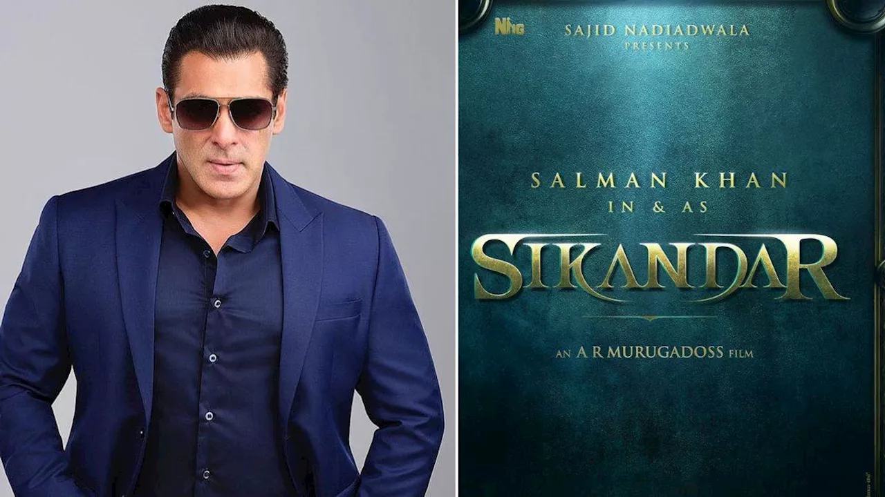 Sikandar First Look: 'सिकंदर' से दिखी Salman Khan की पहली झलक, भाईजान का न्यू लुक देख फैंस हुए क्रेजी