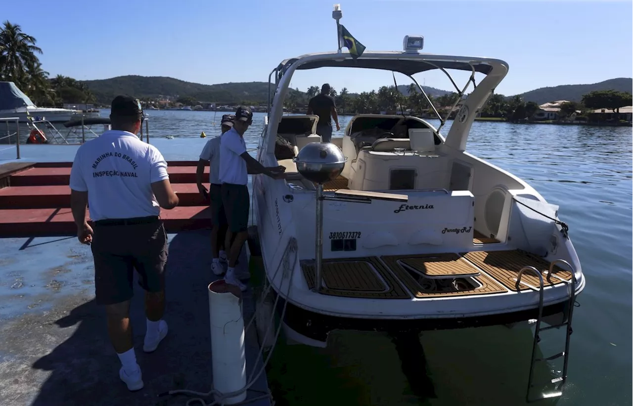 Após três acidentes seguidos, diminui procura por lanchas particulares para alugar em Cabo Frio