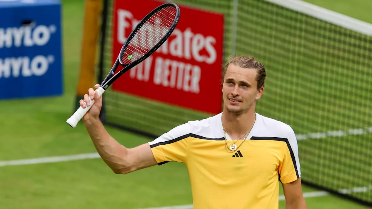 Zweiter Auftritt, zweiter Sieg: Zverev siegt in Halle