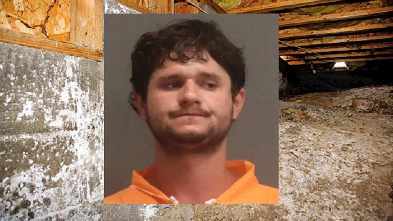 Undercover ex: Police find Tennessee man living in the crawlspace of ex-girlfriend's home