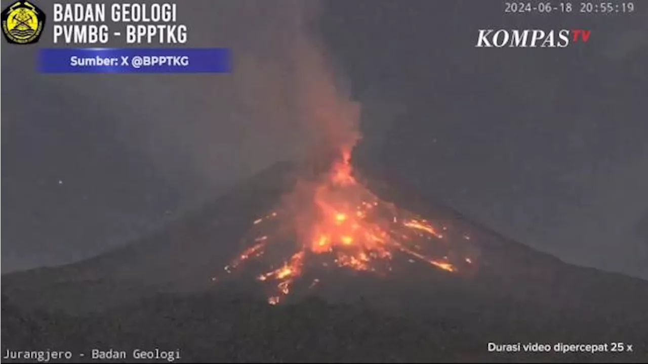 Gunung Merapi Luncurkan Awan Panas Guguran Sejauh 1,5 Km, Waspadai Potensi Lahar saat Hujan