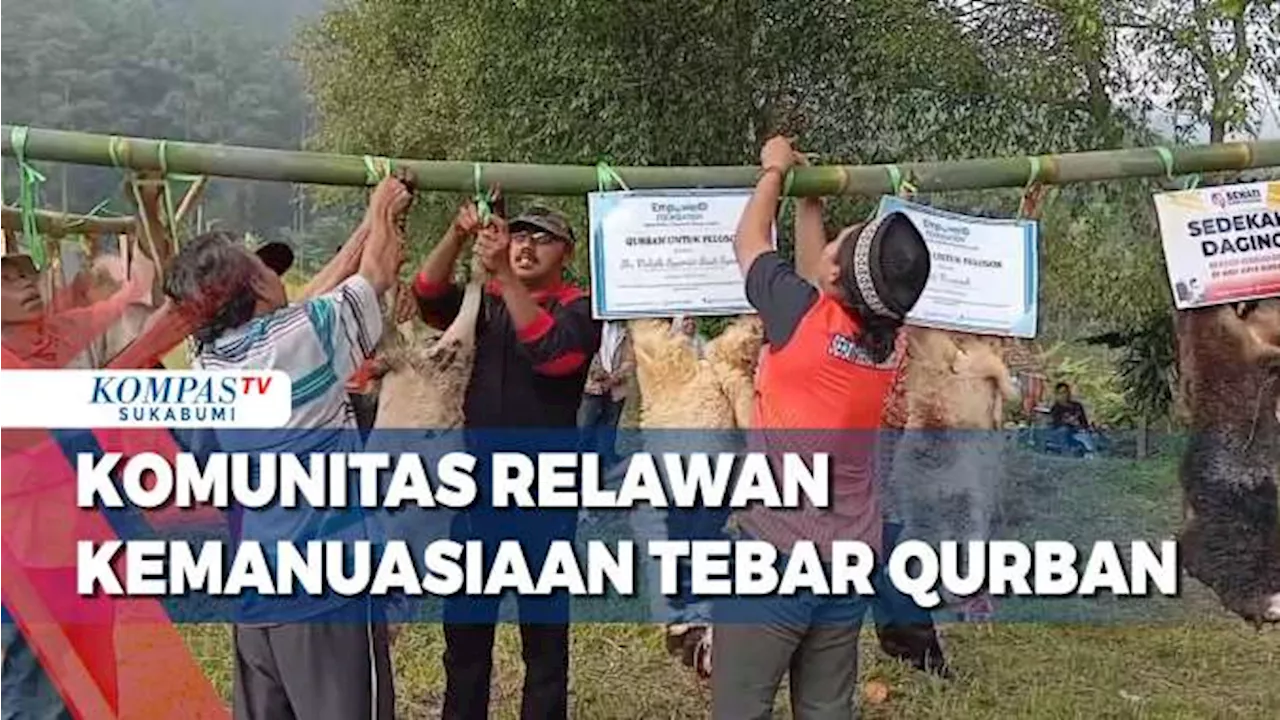 Hari Kedua Kurban, Komunitas Relawan Kemanuasiaan Tebar Qurban