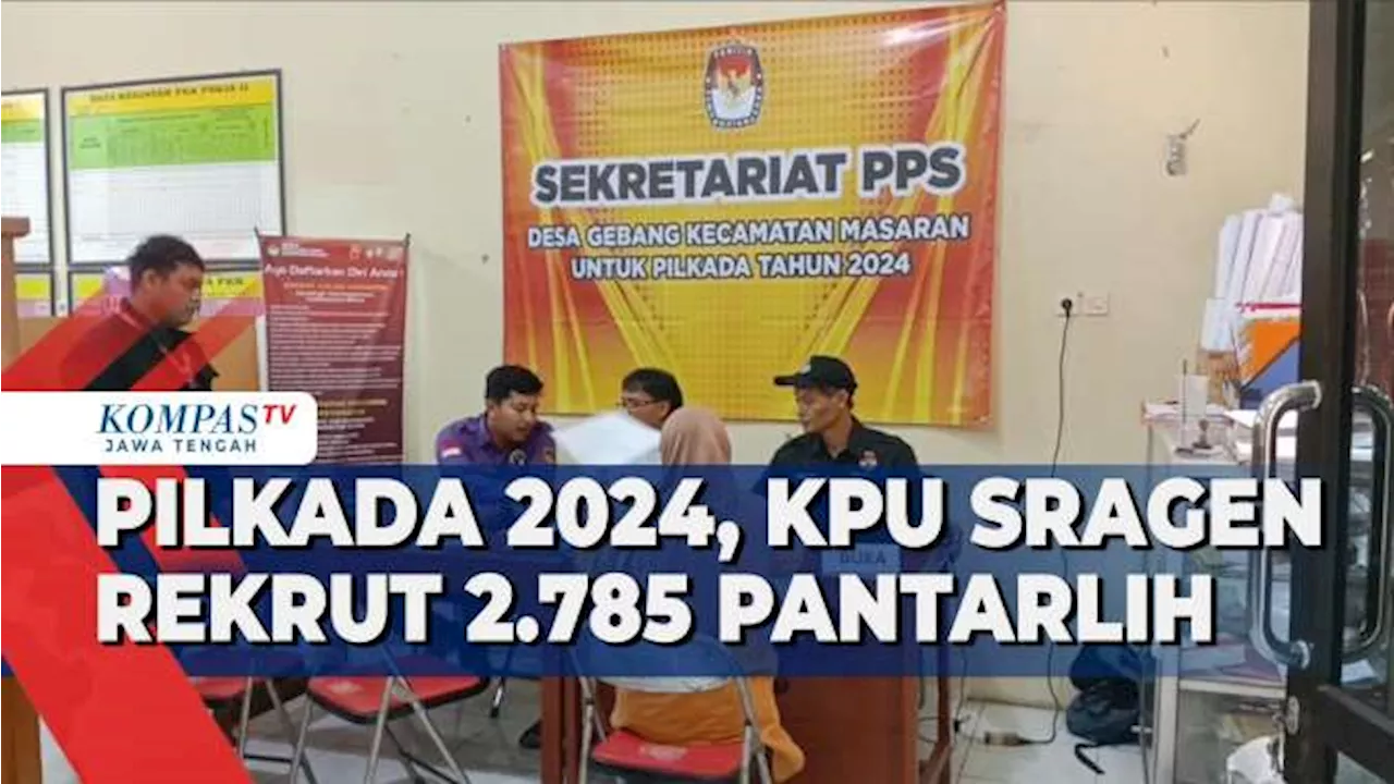 Pilkada 2024, KPU Sragen Rekrut 2.785 Pantarlih