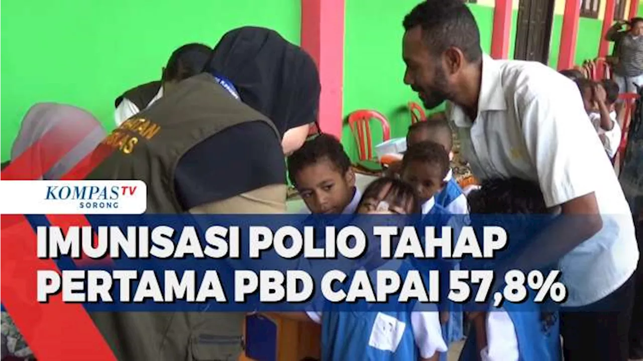 Provinsi Papua Barat Daya Mulai Pemberian Imunisasi Polio Tahap Dua