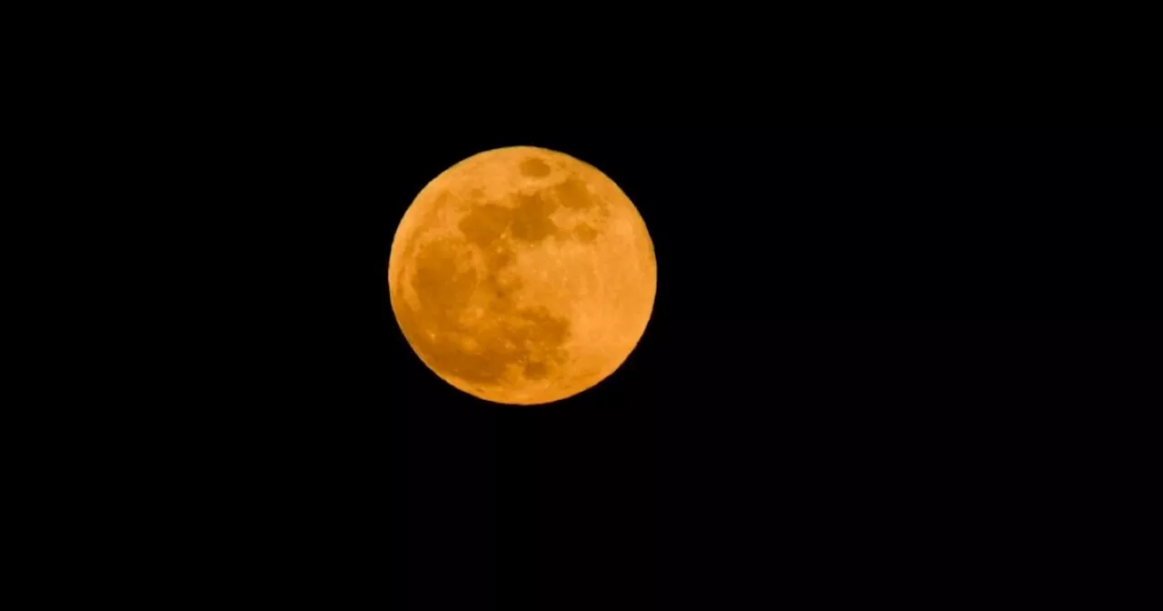 A rare 'strawberry moon' will be visible from Texas on Friday