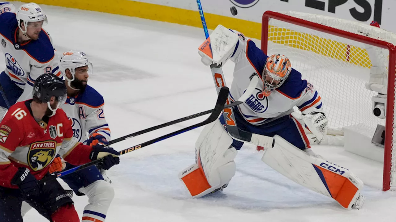 Oilers fend off elimination again, top Panthers 5-3 in Game 5 of Stanley Cup Final