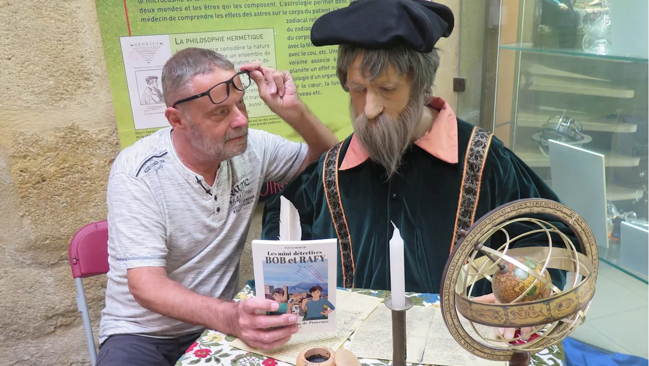 L'écrivain Pascal Demeure écrit un livre avec des écoliers de Salon-de-Provence