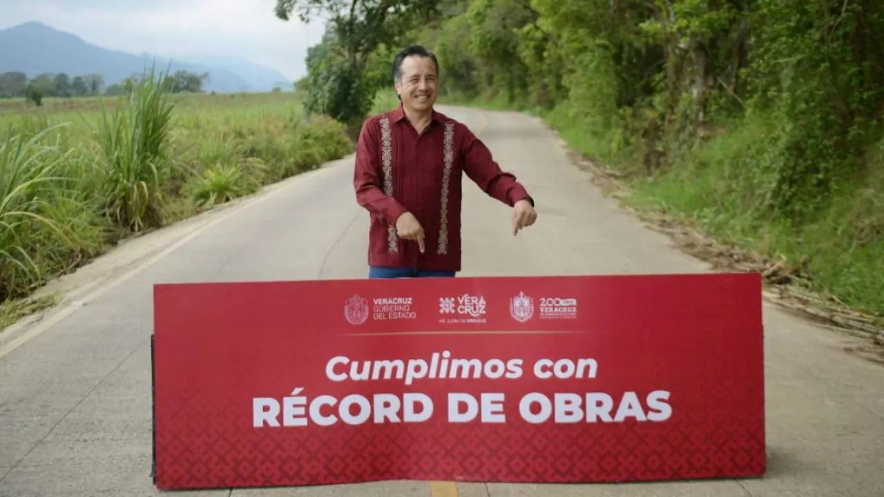 Inauguran caminos Monte Blanco - La Palma y San Miguel El Grande