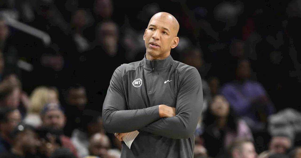 Detroit Pistons fire coach Monty Williams after one season