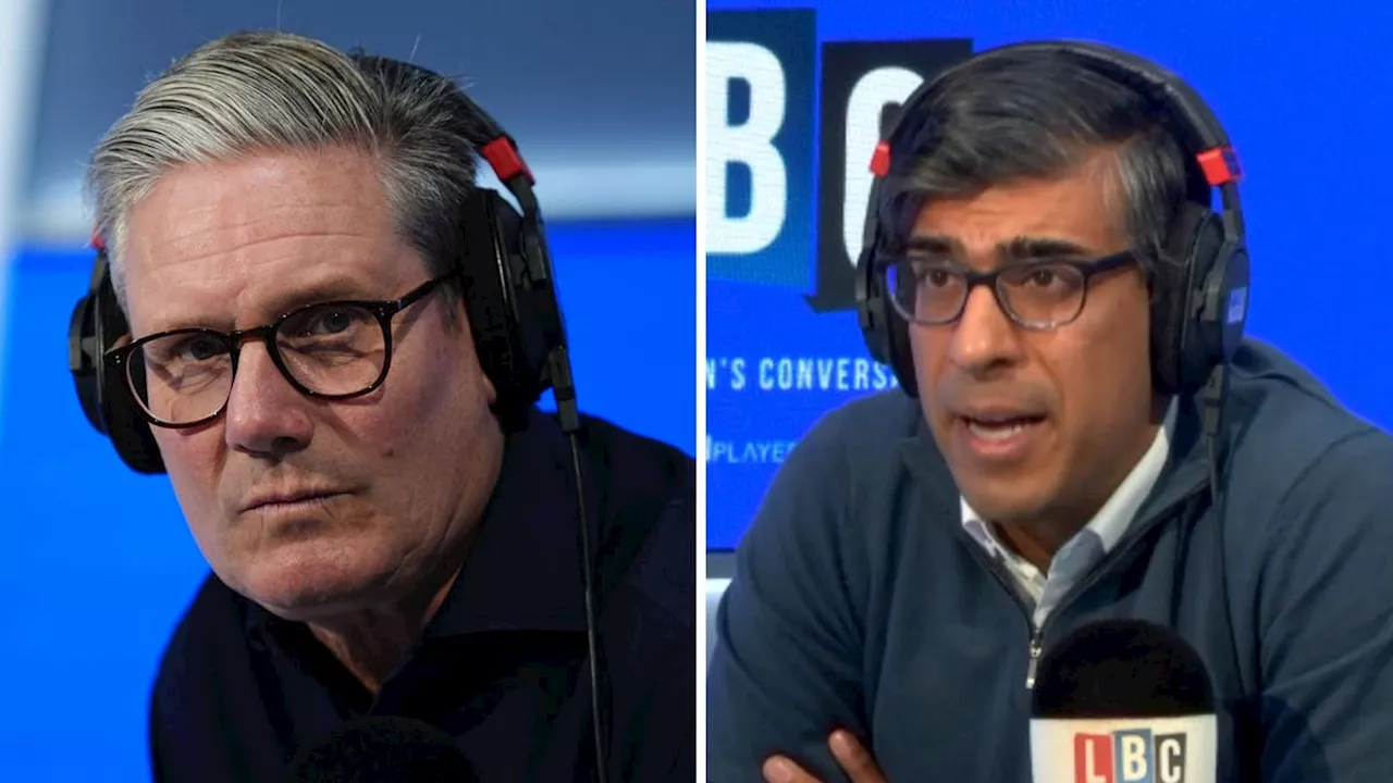 Keir Starmer comes out on top after LBC phone-ins – as Rishi Sunak seen as ‘overwhelmingly negative’