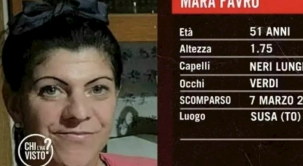 Chi l'ha visto, la scomparsa di Mara Favro. Parla l'ex: «Messaggi whatsApp scritti da un'altra persona»