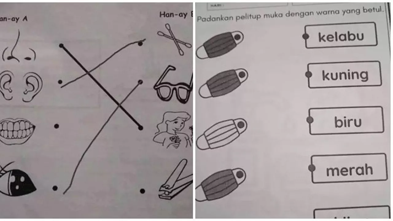 6 Jawaban Murid di Soal Mencocokkan Ini Nyeleneh, Guru Jadi Bingung