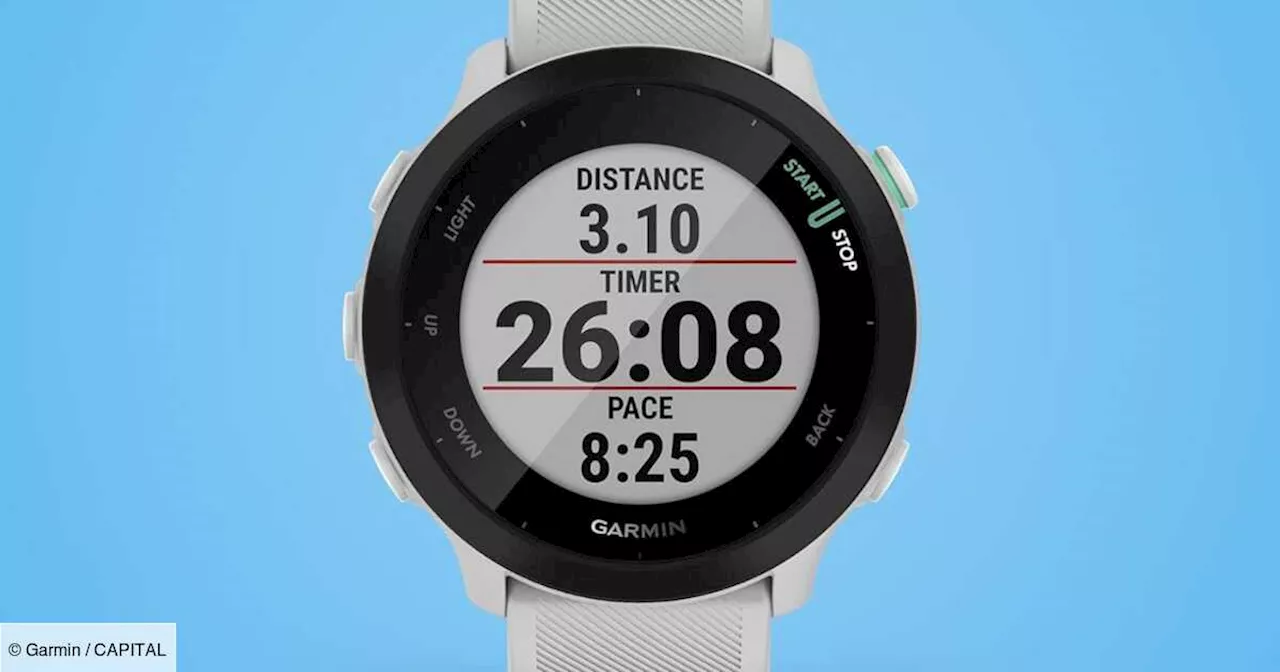 Prisée des sportifs, cette montre connectée Garmin à -20% chez Amazon permettra de mesurer ses performances