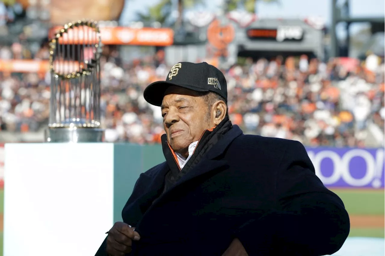 SF Giants legend Willie Mays dies at age 93