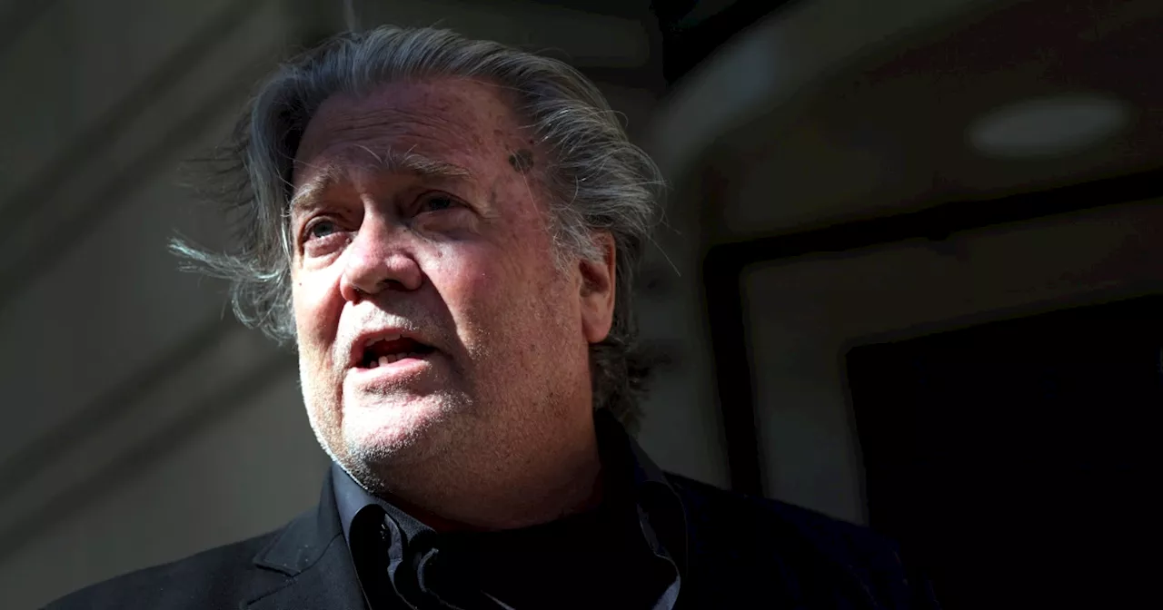 House Republicans eye new plan to keep Steve Bannon out of prison