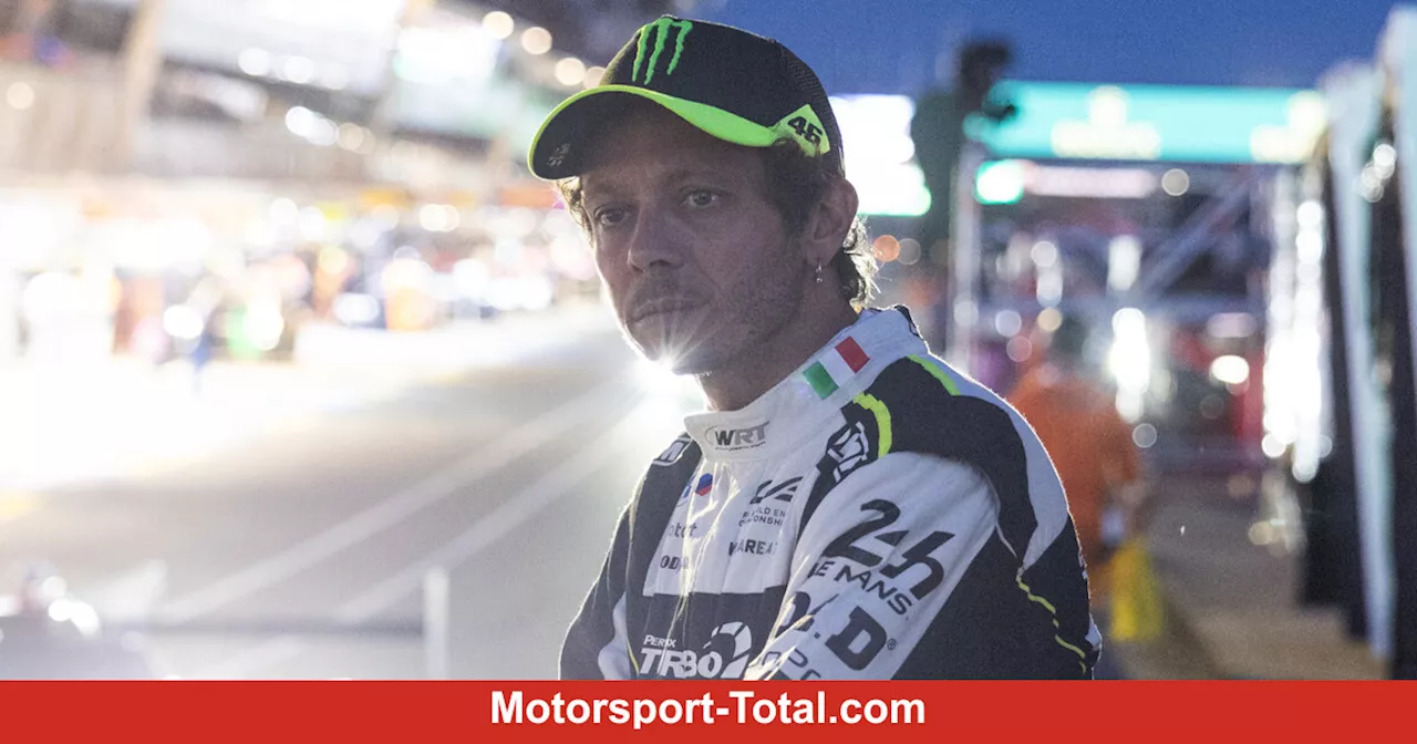 'Sehr schade': Valentino Rossis Le-Mans-Debüt endet nach Führung mit Frust