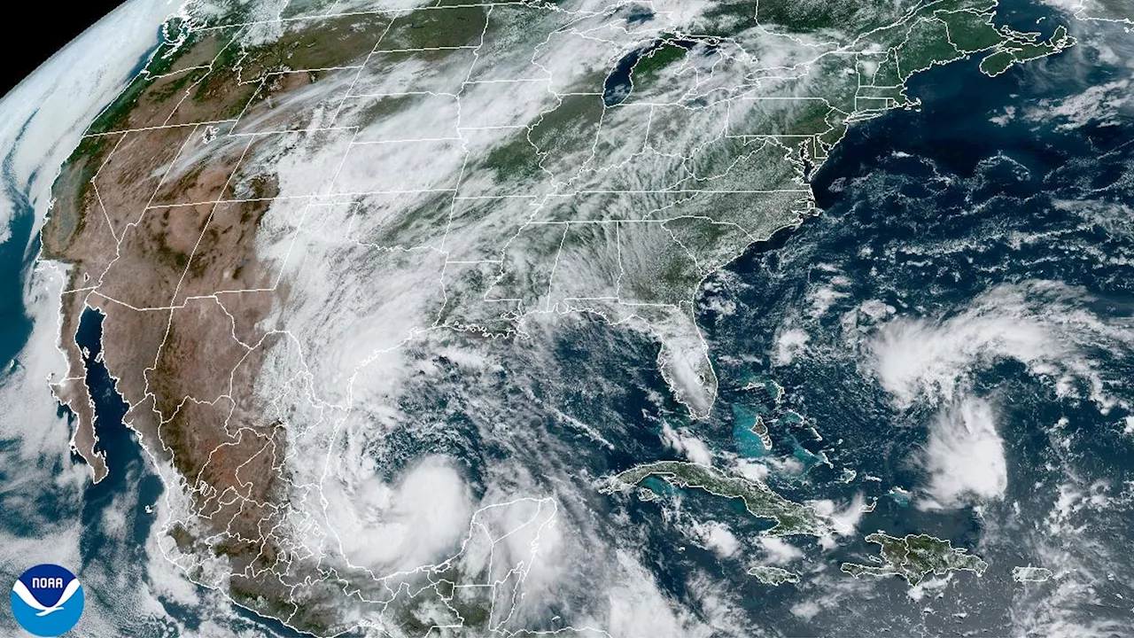 Tropical Storm Alberto forms in the Gulf of Mexico, 1st named storm of the hurricane season