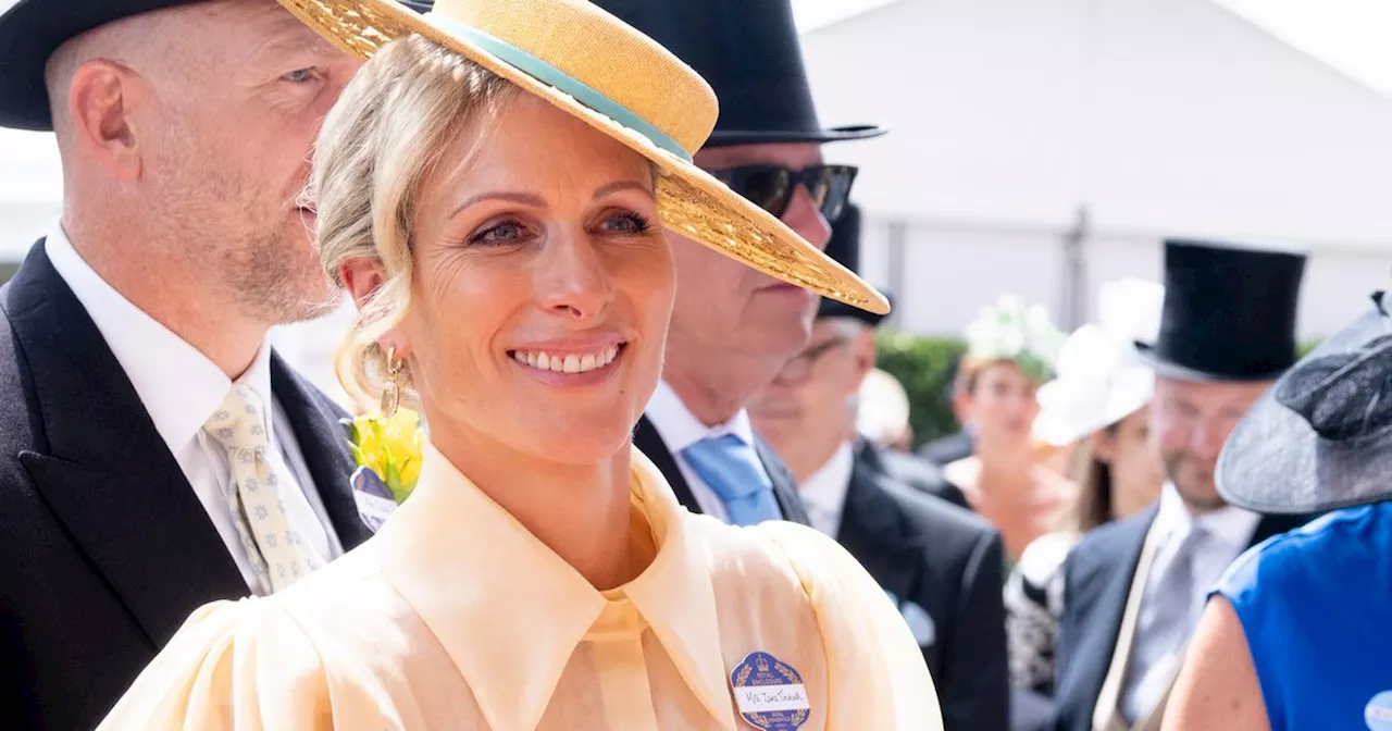 Shop our £90 alternative to Zara Tindall's £1900 Royal Ascot yellow midi dress