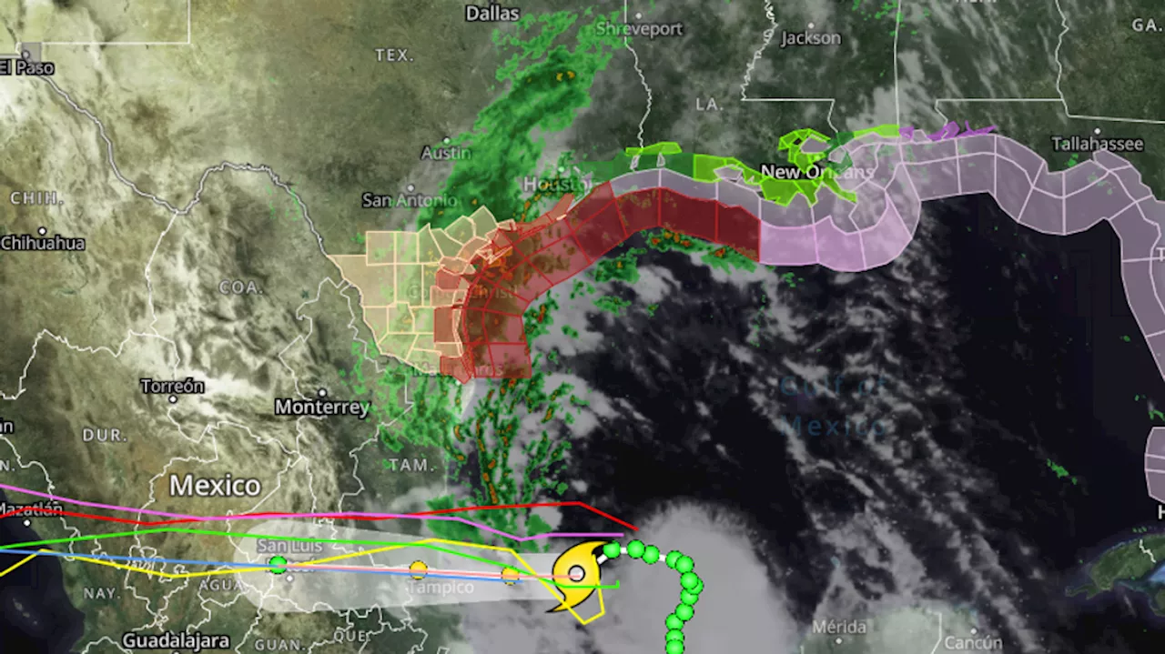 LIVE: Tropical Storm Alberto forms, pockets of heavy rainfall possible in San Antonio