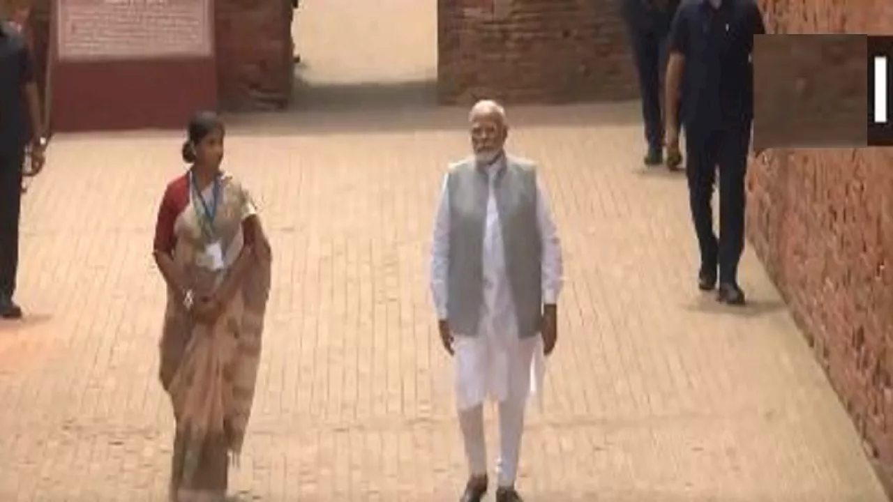 Nalanda University Inaugration: PM मोदी नालंदा यूनिवर्सिटी पहुंचे, थोड़ी देर में नए कैंपस का करेंगे उद्घाटन