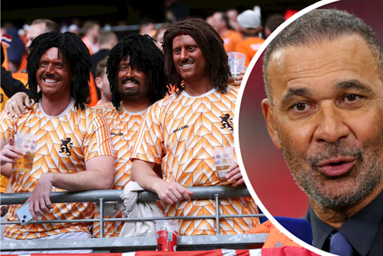 Voetbalicoon Ruud Gullit reageert op ophef over verklede Oranje-fans op EK