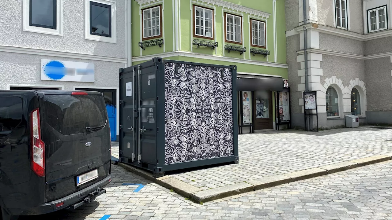 Blaue Facebook-Aufregung um Container in Innenstadt