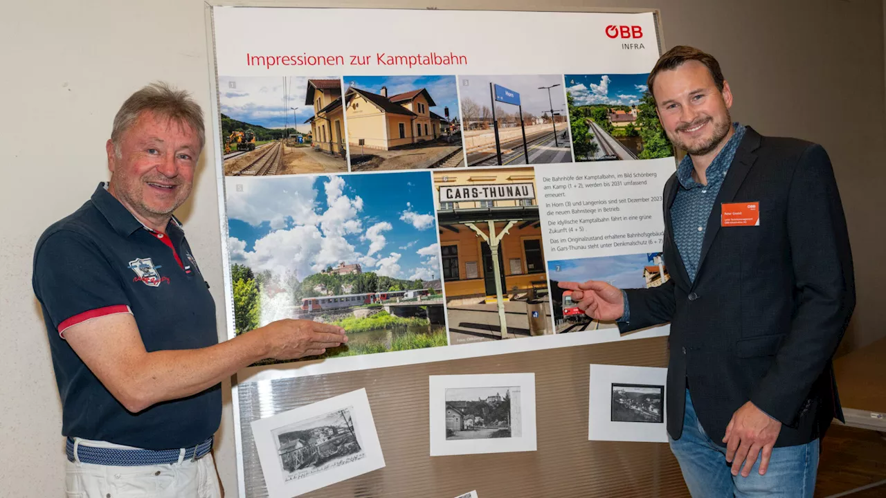 Kamptalbahn-Ausbau um 97 Mio. Euro gestartet