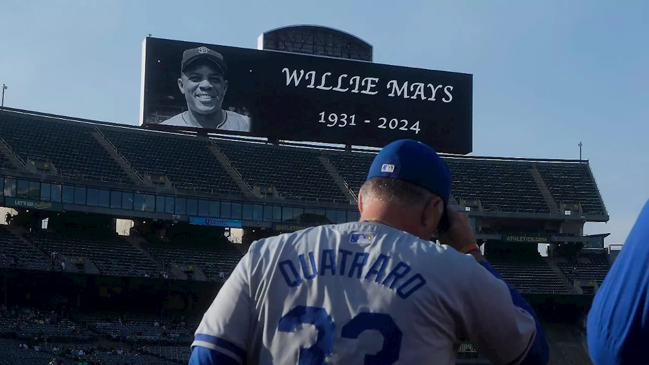 Ikone des US-Sports: 'Say Hey Kid' Willie Mays im Alter von 93 Jahren gestorben