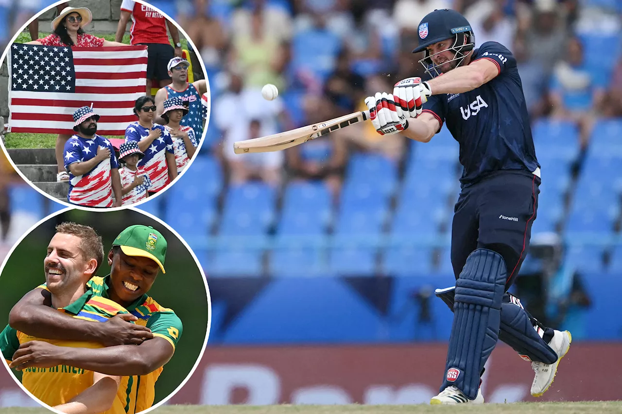 USA pushes South Africa before falling in Super 8 Cricket World Cup opener