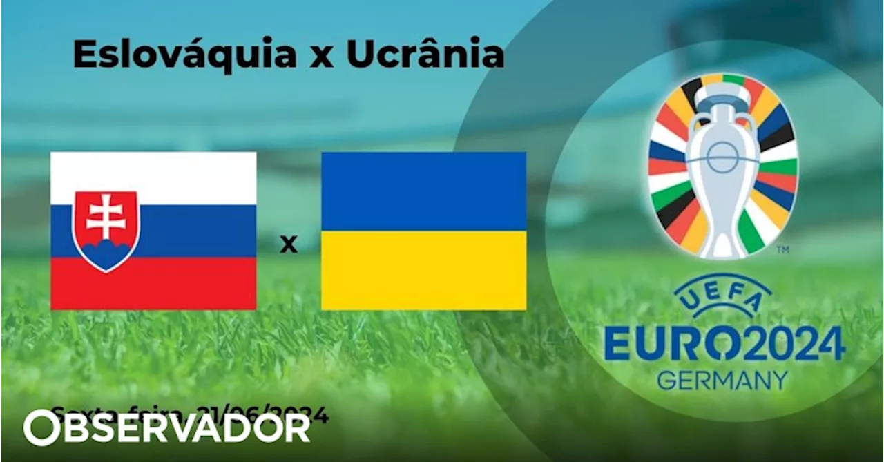 Prognóstico Eslováquia vs Ucrânia – Euro 2024 (21/06/2024)