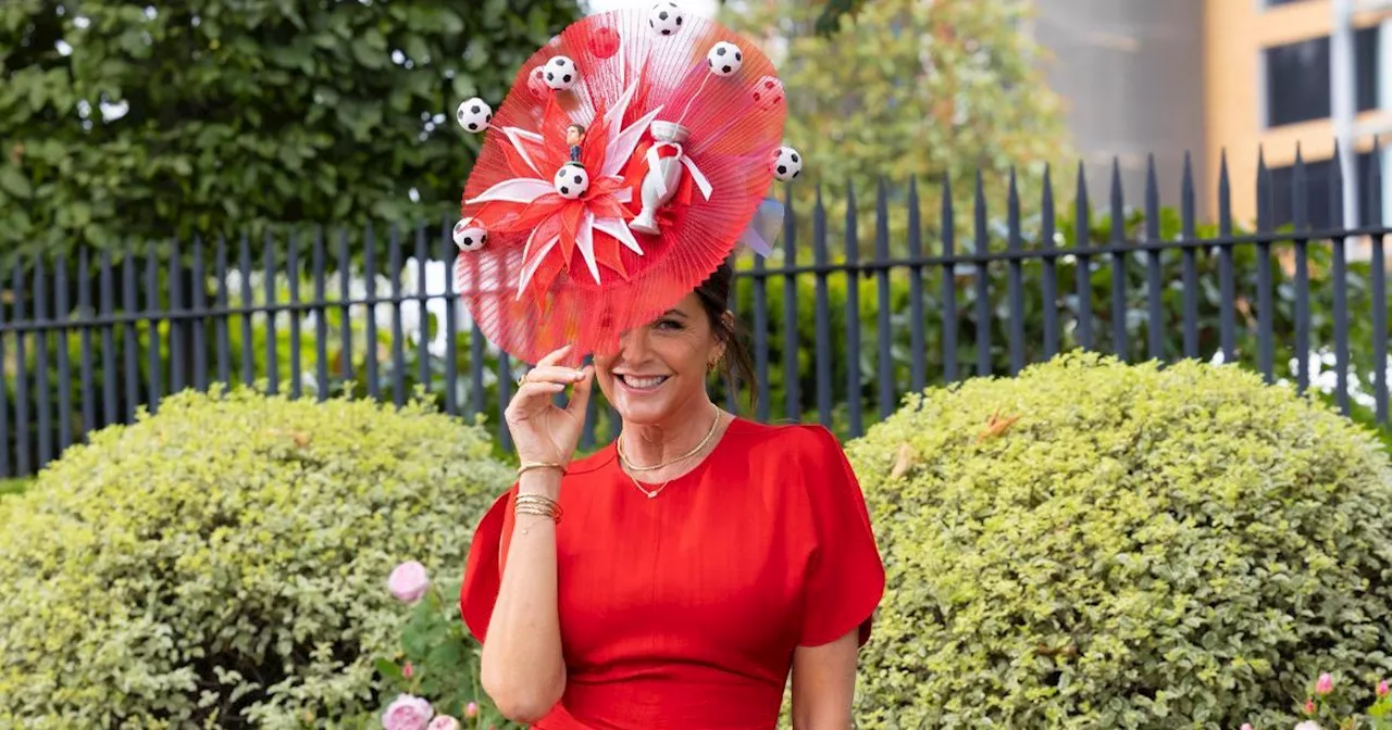 This Morning's Lisa Snowdon wears £850 patriotic dress at Royal Ascot- shop here